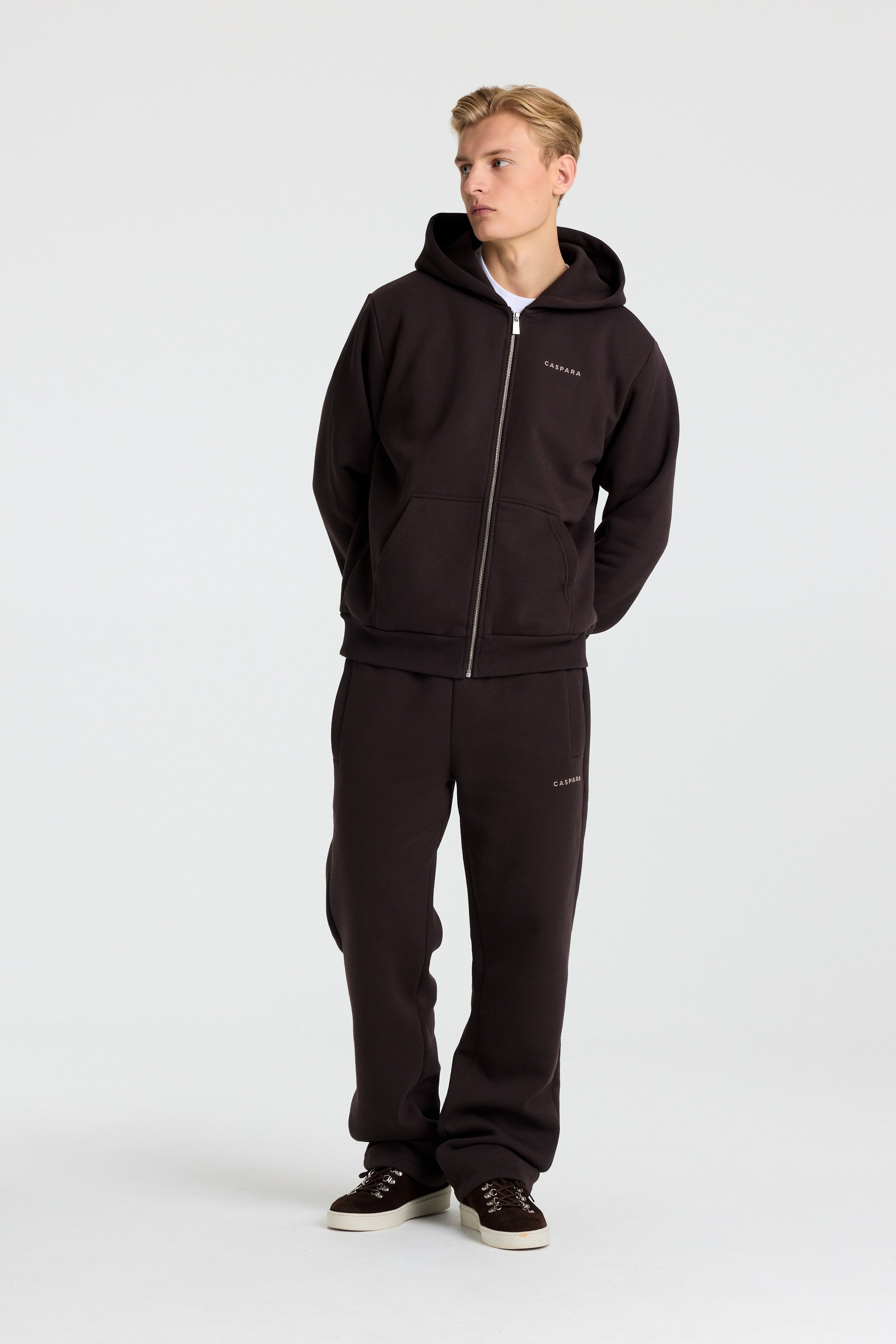 M. Cosmo Zip Hoodie - Espresso